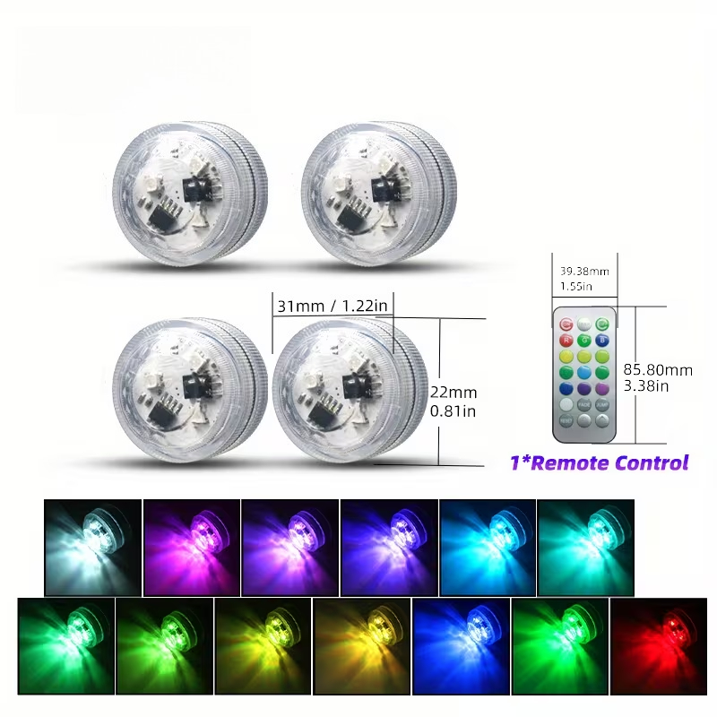 Interior Photography Lighting - 흔적 없는 LED 자동차 실내등 리모컨