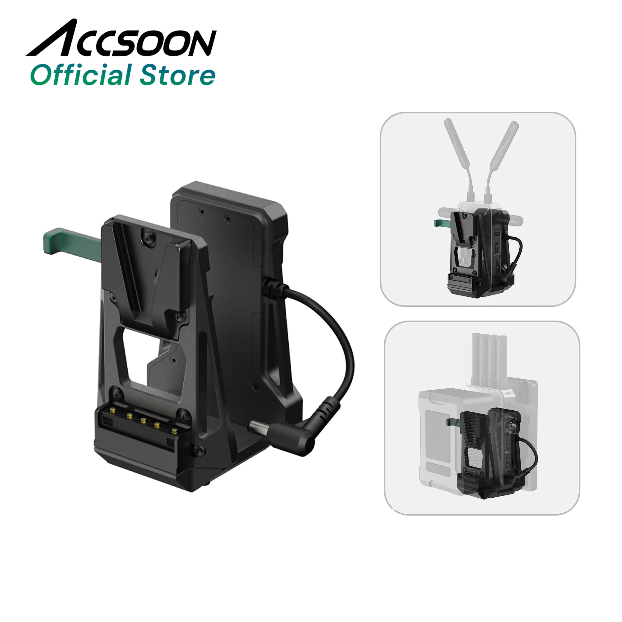 V Mount Battery - V-Lock 배터리를 CineView Master 4K, CineView