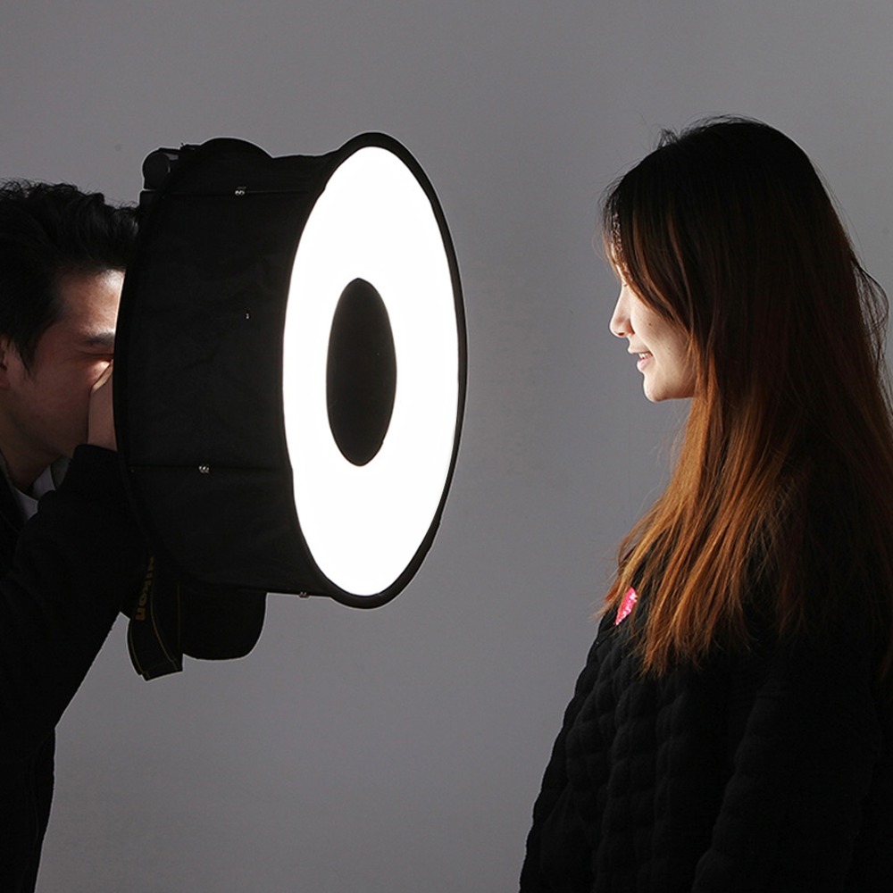Photography Lighting Style - 45cm 링 소프트박스 스피드라이트 원형 플래시