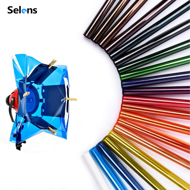 Photography Lighting Modifiers - 셀렌스 14색 40*50cm 필터 젤 세트
