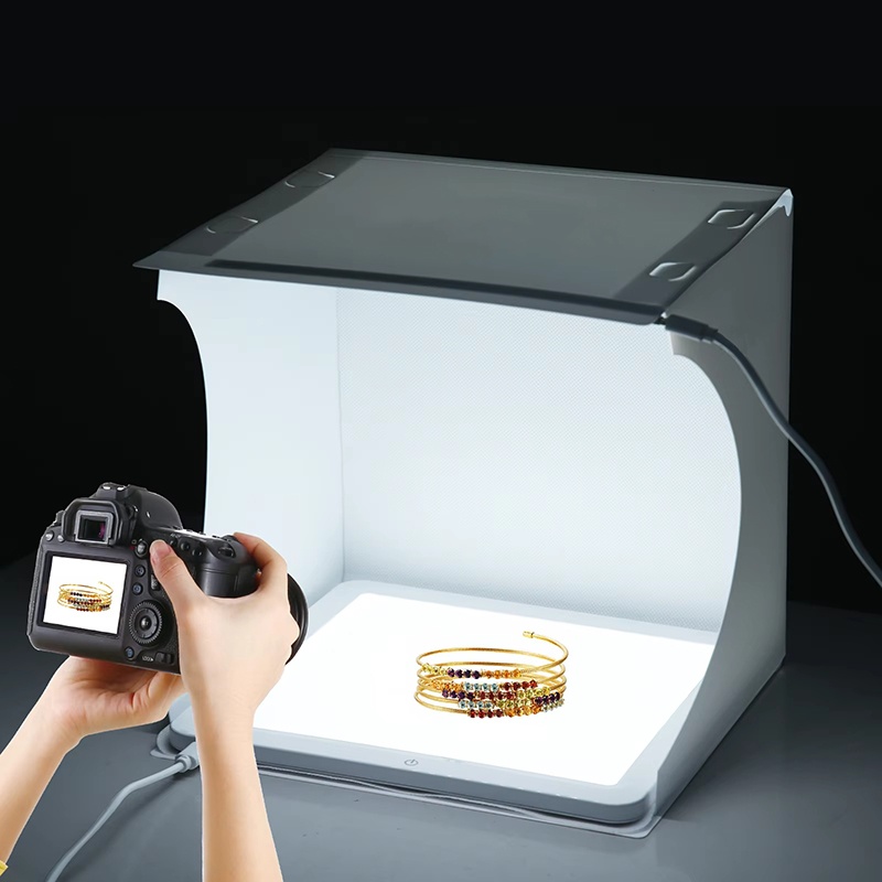 Photography Lighting Background - 20cm 휴대용 포토박스 사진 촬영 접이식