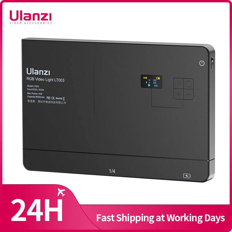 Photography Lighting Wireless - Ulanzi LT003 15W RGB 비디오 라이트