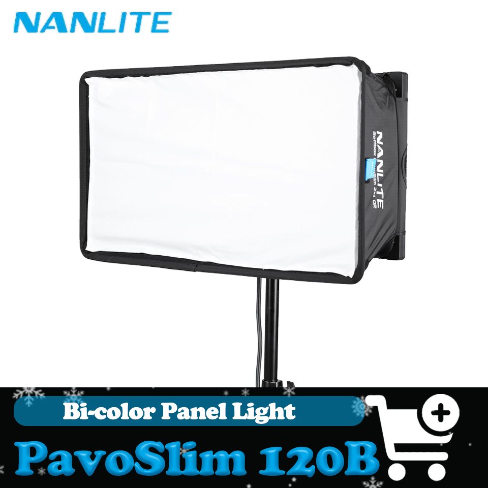 Photography Lighting Wireless - Nanlite PavoSlim 120B 이중 색상 패널