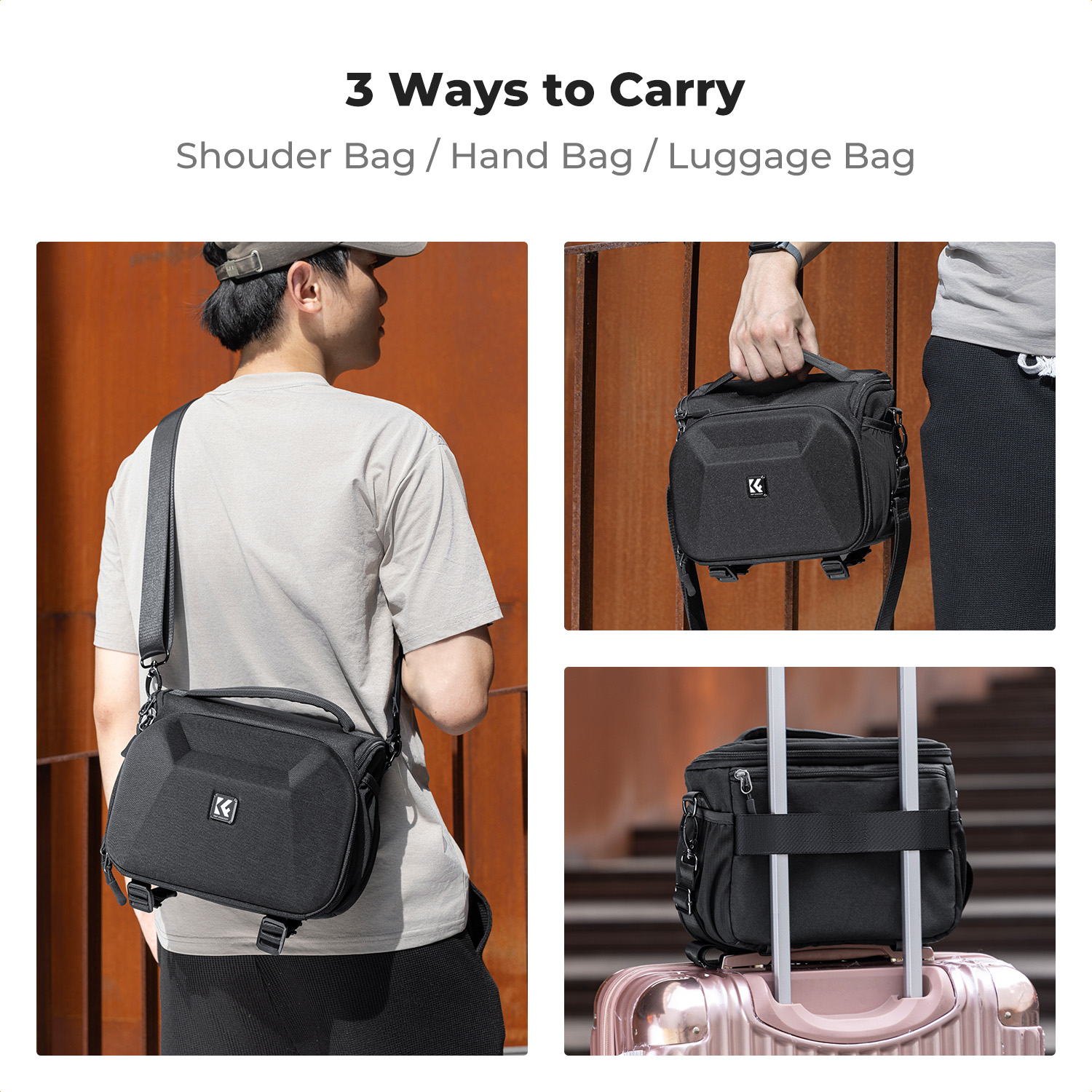 K&F CONCEPT 경량 터프 카메라 슬링백 방수 여 - Photography Lighting Equipment Bags 리뷰 및 가격