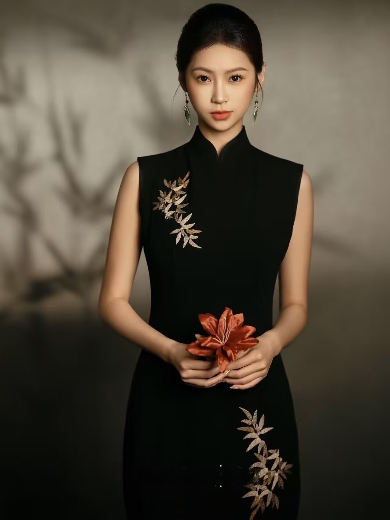 블랙 포트레이트 사진 스튜디오 중국풍 예술 사진 의상  - Photography Lighting Style 리뷰 및 가격