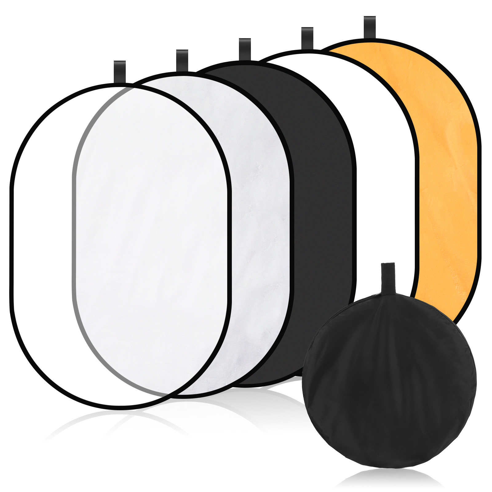 1세트 5-in-1 접이식 사진 반사판 조명 반사판 패 - Photography Lighting Modifiers 리뷰 및 가격