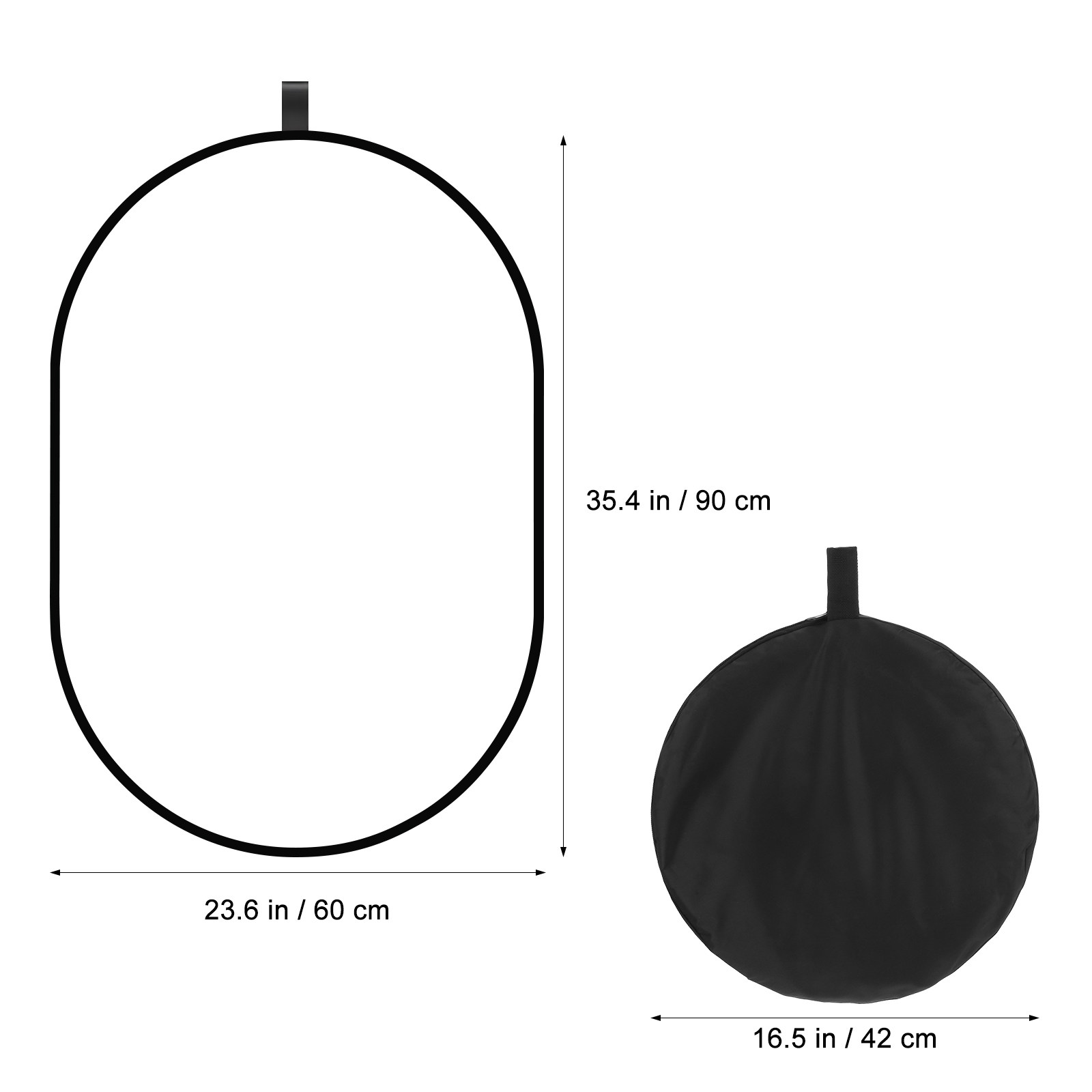 1세트 5-in-1 접이식 사진 반사판 조명 반사판 패 - Photography Lighting Modifiers 리뷰 및 가격