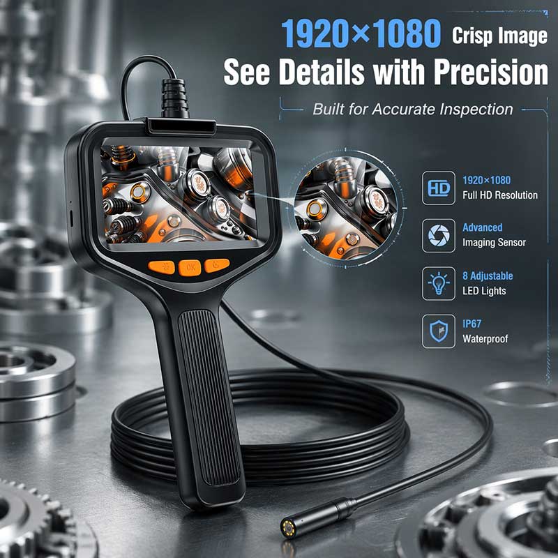 1080P HD 산업용 내시경 카메라, 하수관 배수 유 - Photography Lighting Products 리뷰 및 가격