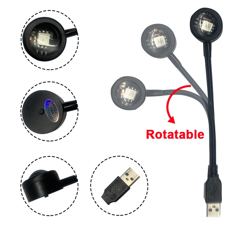 다채로운 그라데이션 USB 일몰 램프 홈 배경 장식 사 - Photography Lighting Background 리뷰 및 가격
