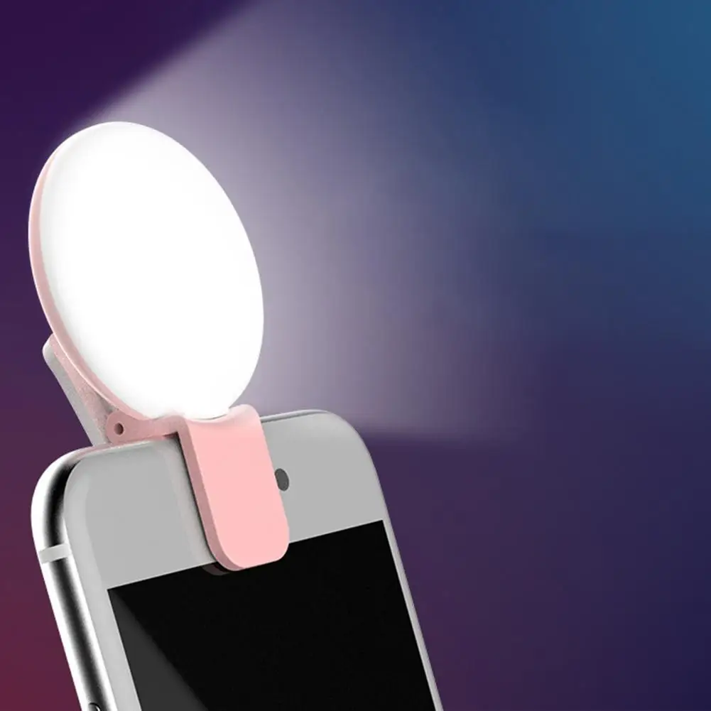 휴대 전화 LED Selfie 링 라이트 휴대용 미니  - Photography Lighting Products 리뷰 및 가격