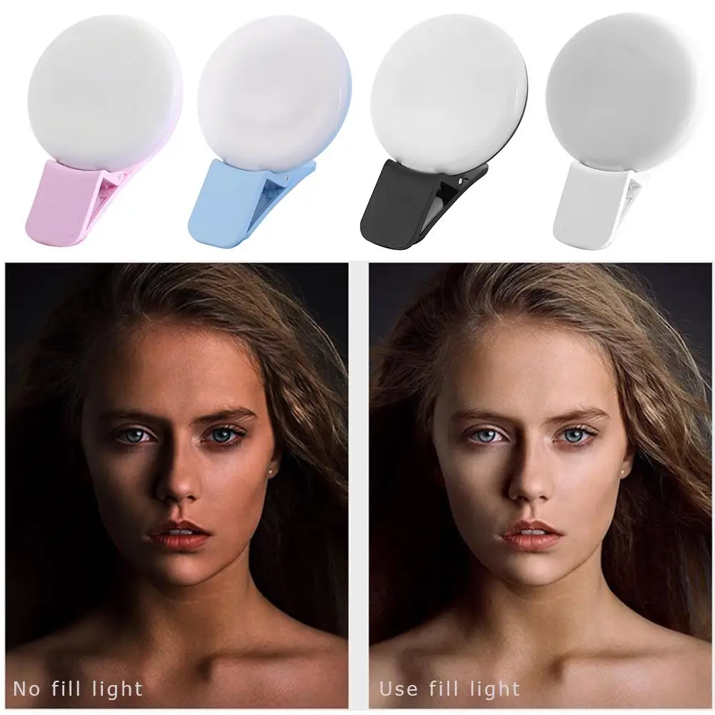 휴대 전화 LED Selfie 링 라이트 휴대용 미니  - Photography Lighting Products 리뷰 및 가격