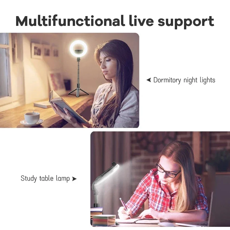 4 In 1 무선 블루투스 셀카봉 접이식 핸드헬드 원격 - Photography Lighting Wireless 리뷰 및 가격