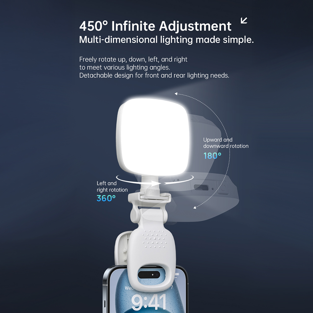 휴대용 LED 셀카 라이트 카메라 미니 보조광 충전식  - Photography Lighting Products 리뷰 및 가격