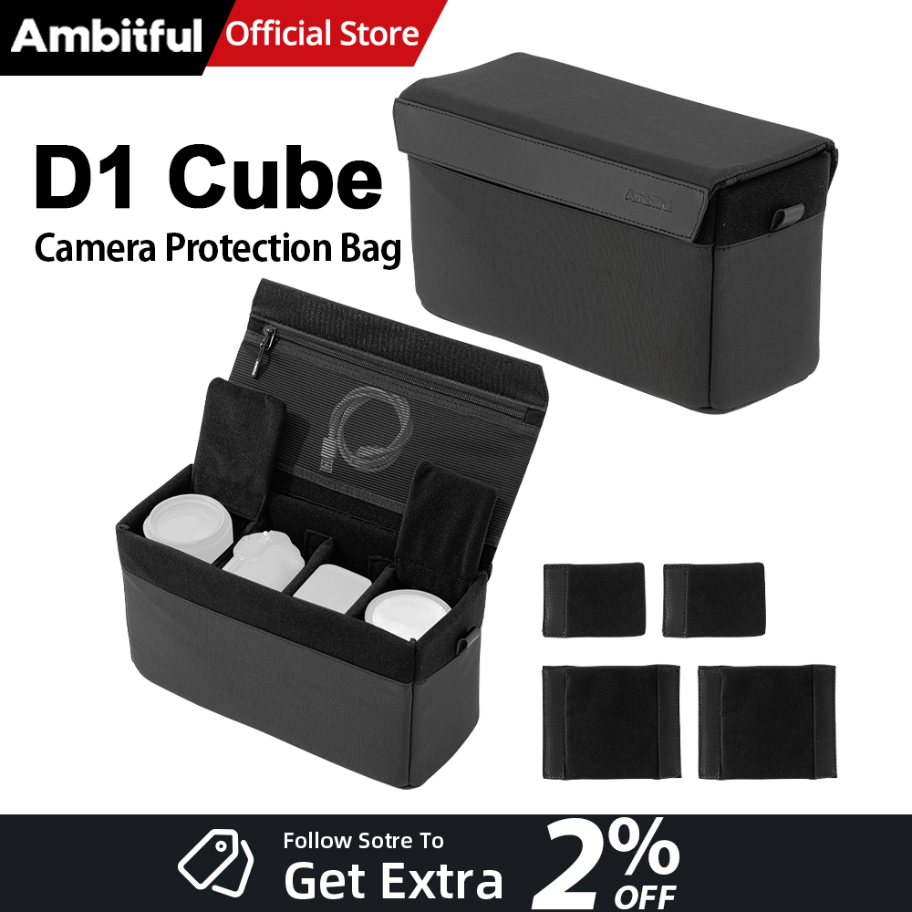 AMBITFUL D1 큐브 방수 DSLR 카메라 가방  - Photography Lighting Equipment Bags 리뷰 및 가격