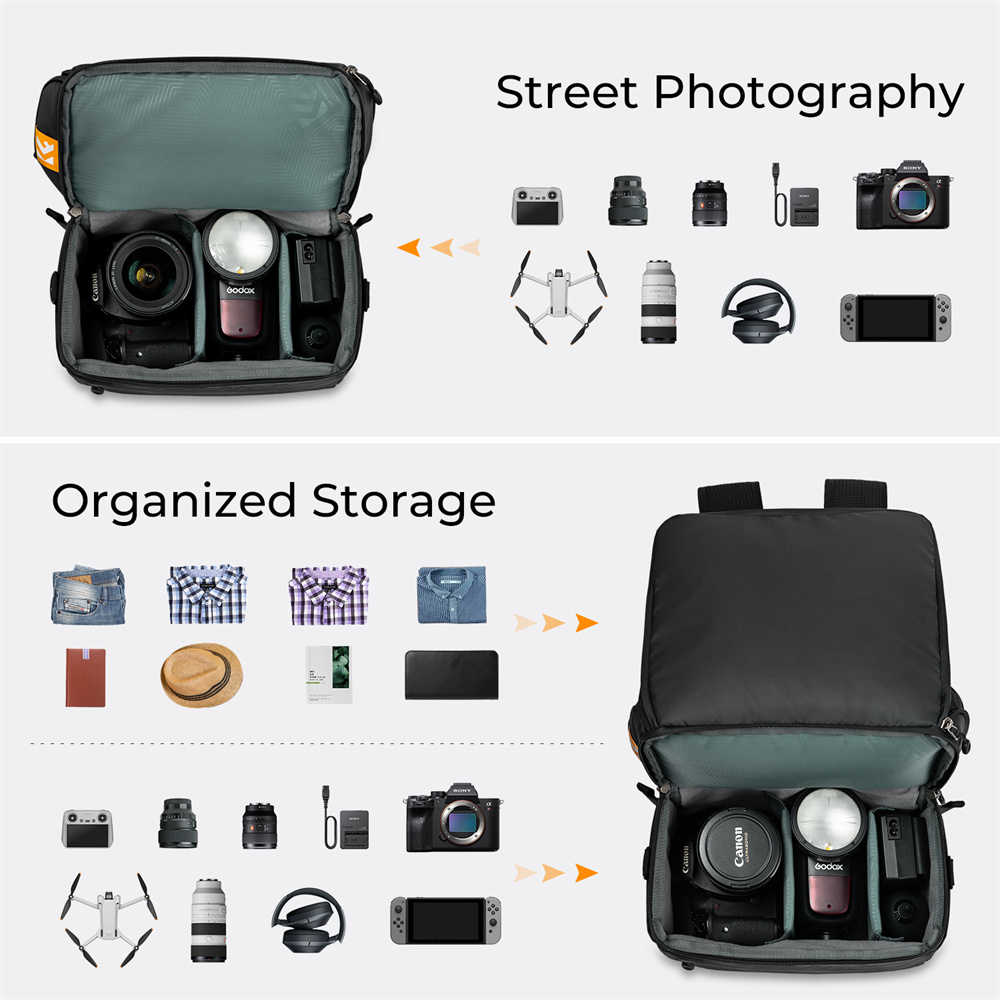 K&F CONCEPT 22L 카메라 백팩 2 in 1  - Photography Lighting Equipment Bags 리뷰 및 가격