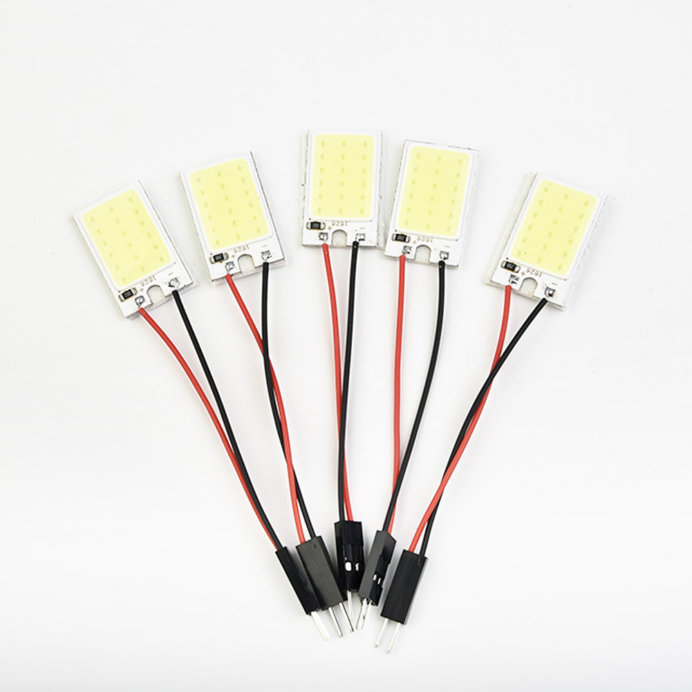 5pcs 화이트 COB 18 LED 칩 패널 자동차 인 - Interior Photography Lighting 리뷰 및 가격