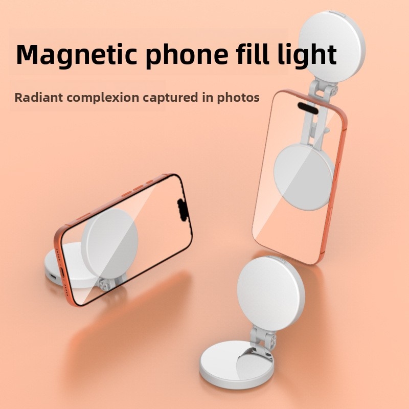 맥세이프 휴대폰 LED 링 라이트 휴대용 2색 조광 셀 - Photography Lighting Products 리뷰 및 가격