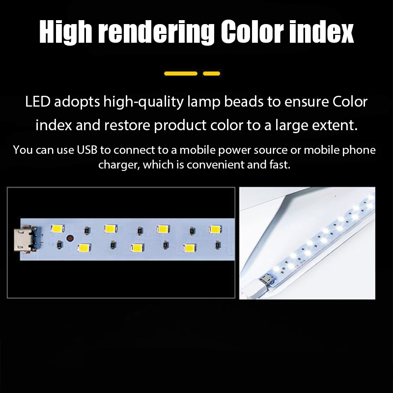 20cm 휴대용 포토박스 사진 촬영 접이식 LED 조명 - Photography Lighting Background 리뷰 및 가격