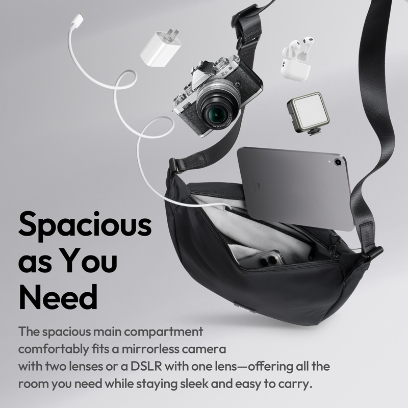 Ulanzi HMN1 Lunar Sling Bag 화이 - Photography Lighting Equipment Bags 리뷰 및 가격