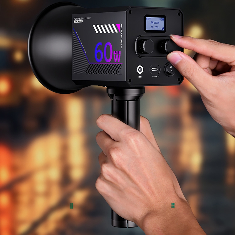 60W RGB 비디오 라이트 휴대용 LED 사진 스튜디 - Photography Lighting Background 리뷰 및 가격