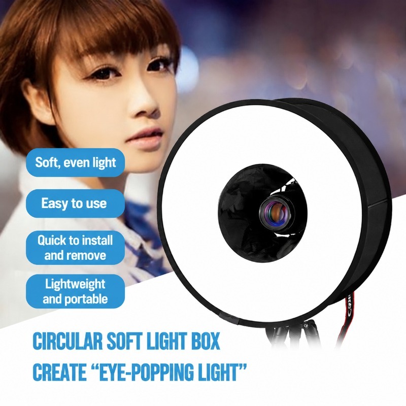 폴더블 45cm 링 플래시 소프트클로스 유니버설 타입  - Photography Lighting Modifiers 리뷰 및 가격