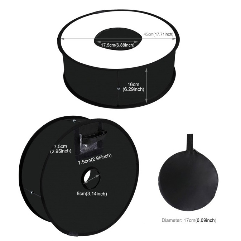 폴더블 45cm 링 플래시 소프트클로스 유니버설 타입  - Photography Lighting Modifiers 리뷰 및 가격