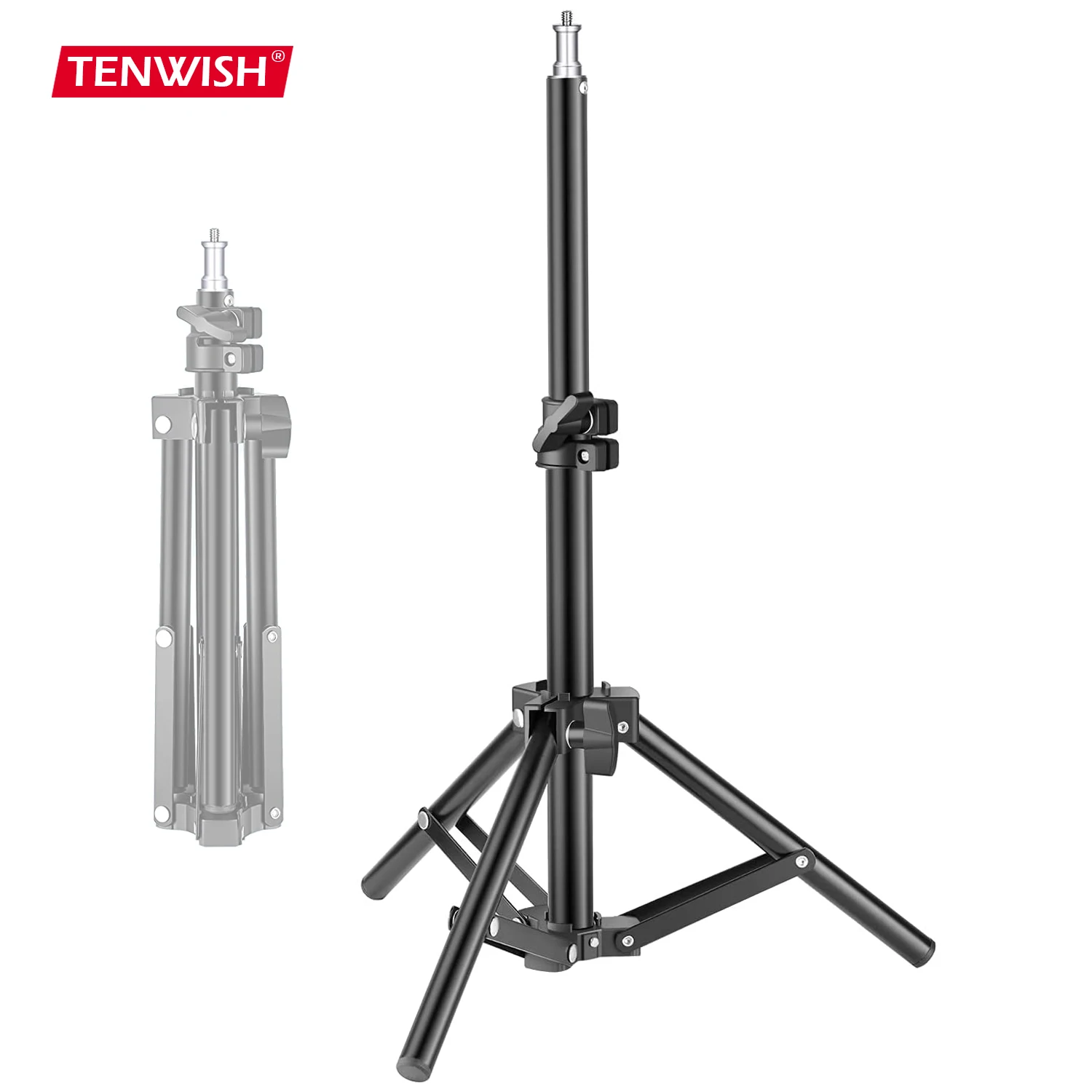 Tenwish 유연한 사진 삼각대 라이트 스탠드 사진  - Photography Lighting Background 리뷰 및 가격