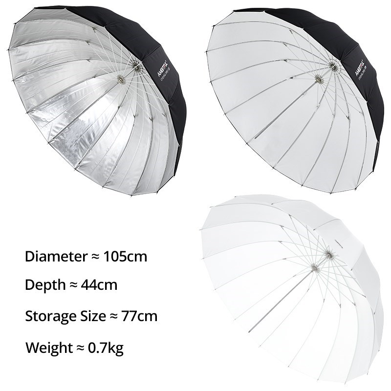 AMBITFUL 105cm 130cm 160cm 딥 파 - Parabolic Umbrella Deep 리뷰 및 가격